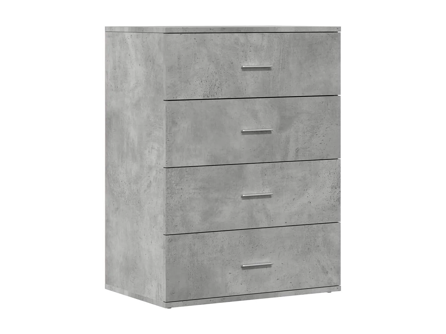 Buffets | Bahuts | Meuble de rangement 2 pcs gris béton 60x39x80 cm bois d'ingénierie