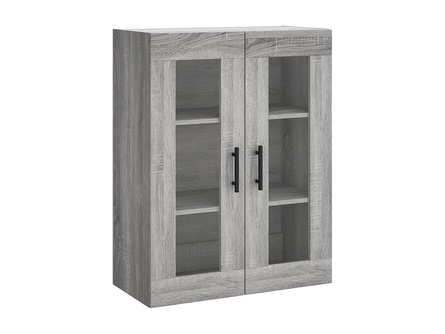 Credenza | Buffet | Armadio Grigio Sonoma 69,5x34x180 cm in Legno Multistrato