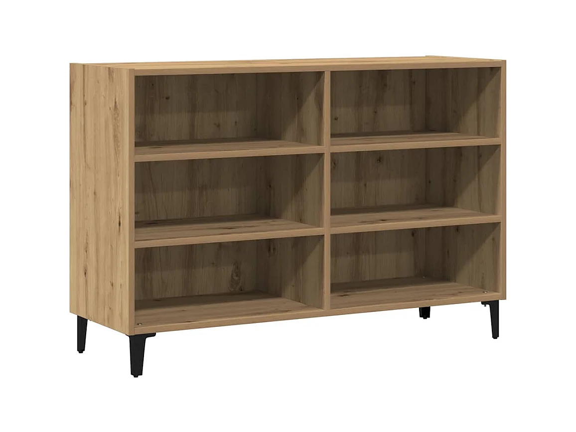 Credenza | Buffet | Armadio Rovere Artigianale 103,5x35x70 cm in Truciolato