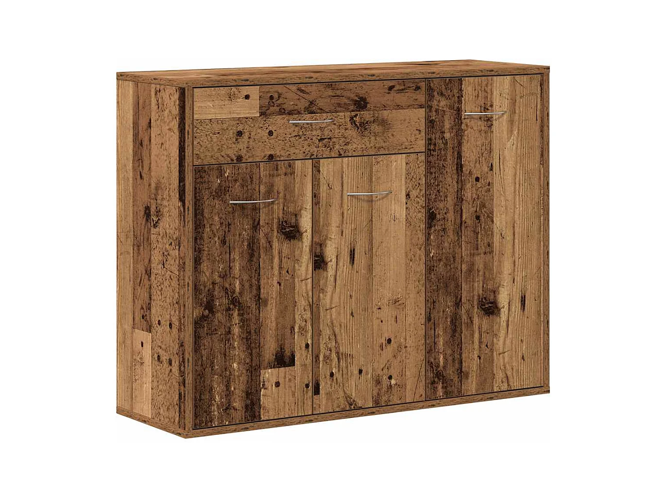 Buffet | Commode à tiroir | Meuble de rangement vieux bois 88x30x70 cm bois d'ingénierie