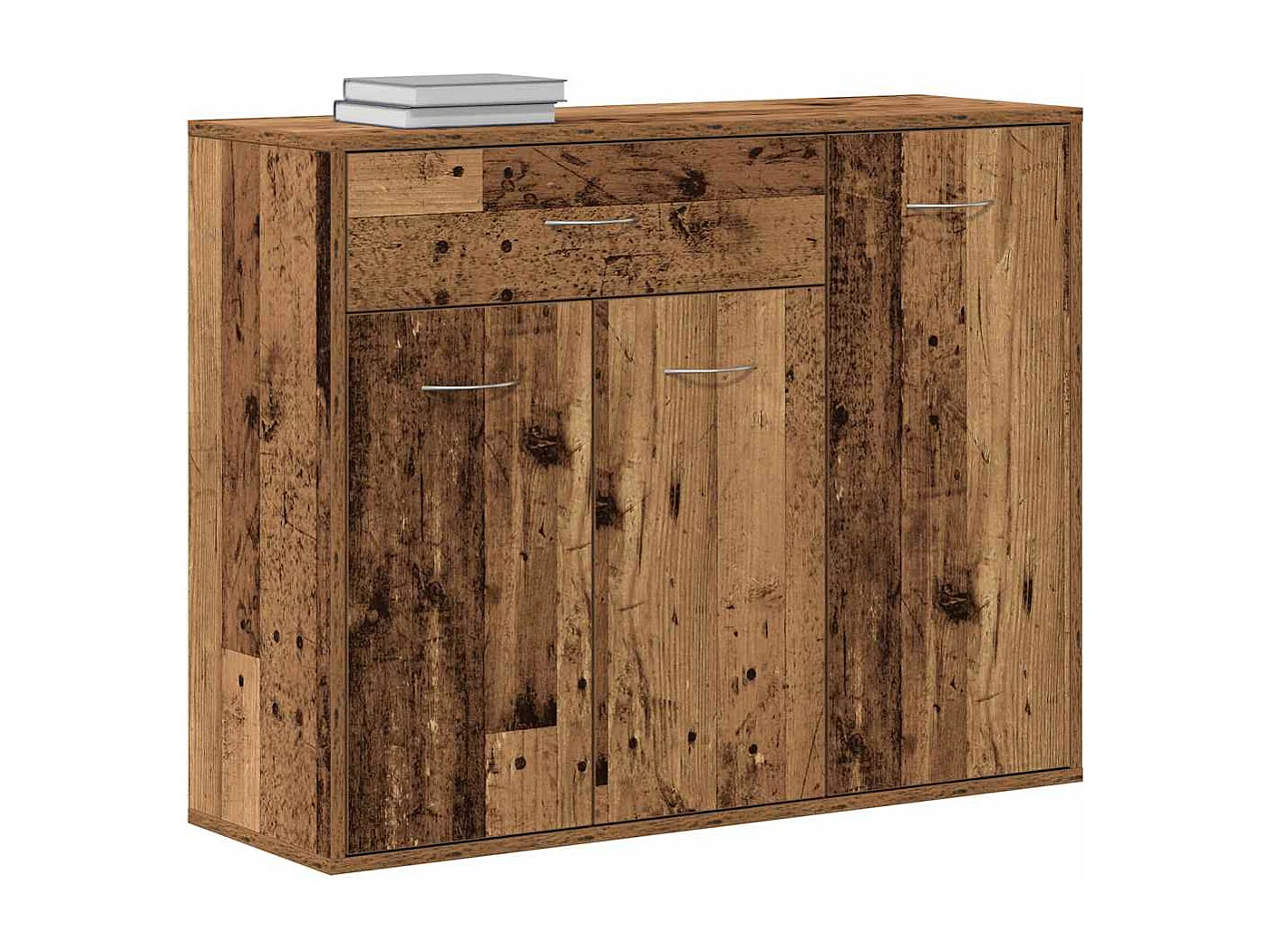 Buffet | Commode à tiroir | Meuble de rangement vieux bois 88x30x70 cm bois d'ingénierie