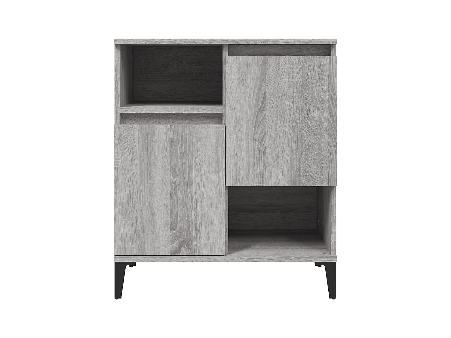 Buffet | Bahut | Meuble de rangement Sonoma gris 60x35x70 cm Bois d'ingénierie