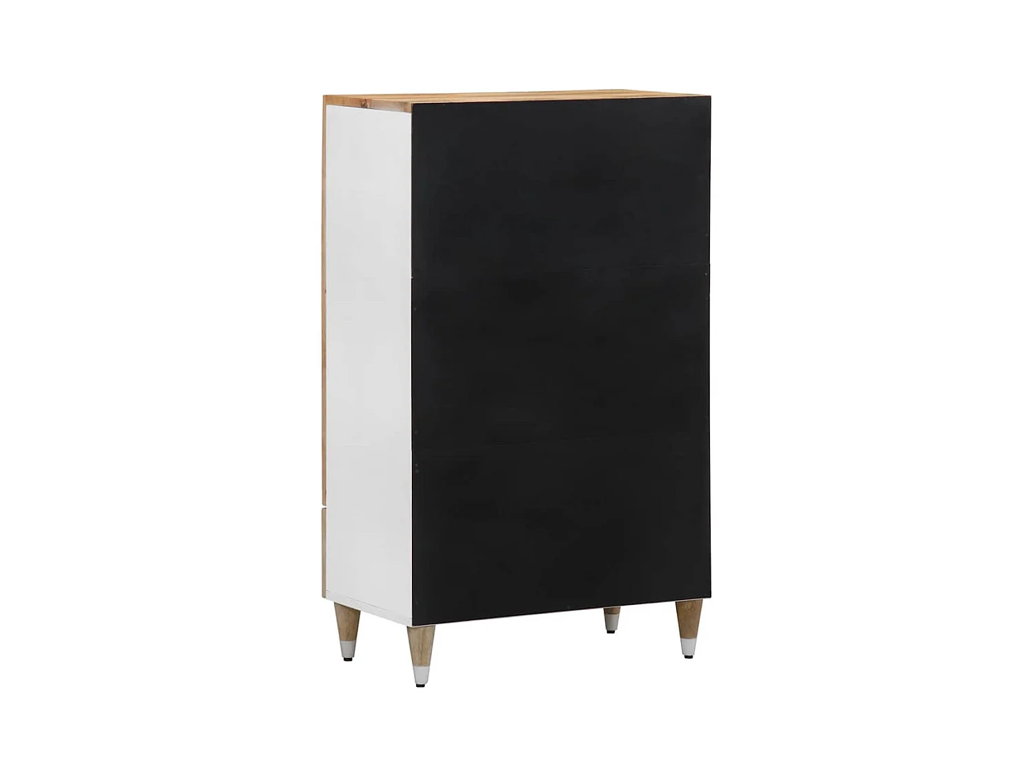 Buffet | Commode à tiroir | Meuble de rangement 60x33,5x100 cm bois de manguier massif