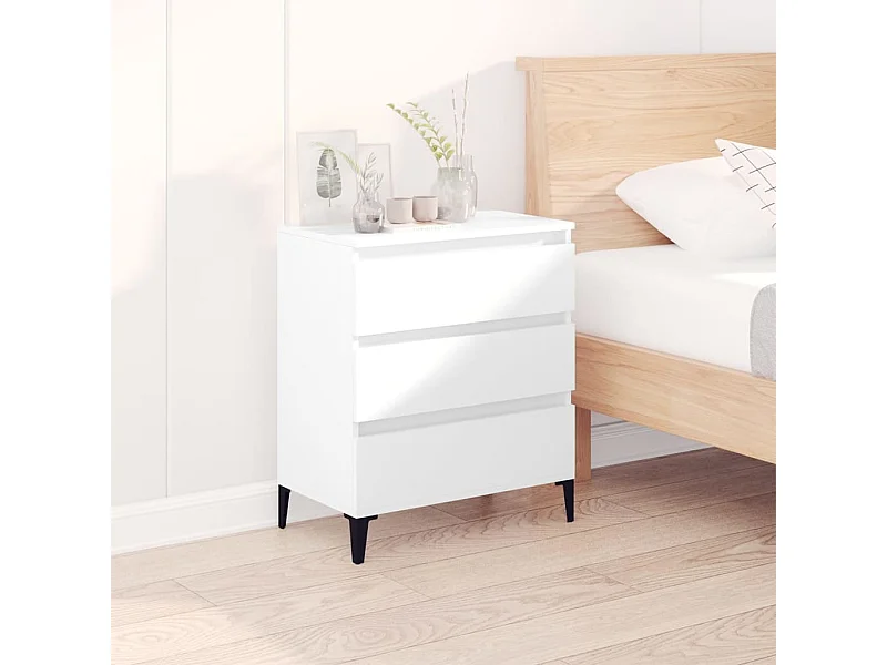 Buffet | Bahut | Meuble de rangement Blanc 60x35x70 cm Bois d'ingénierie