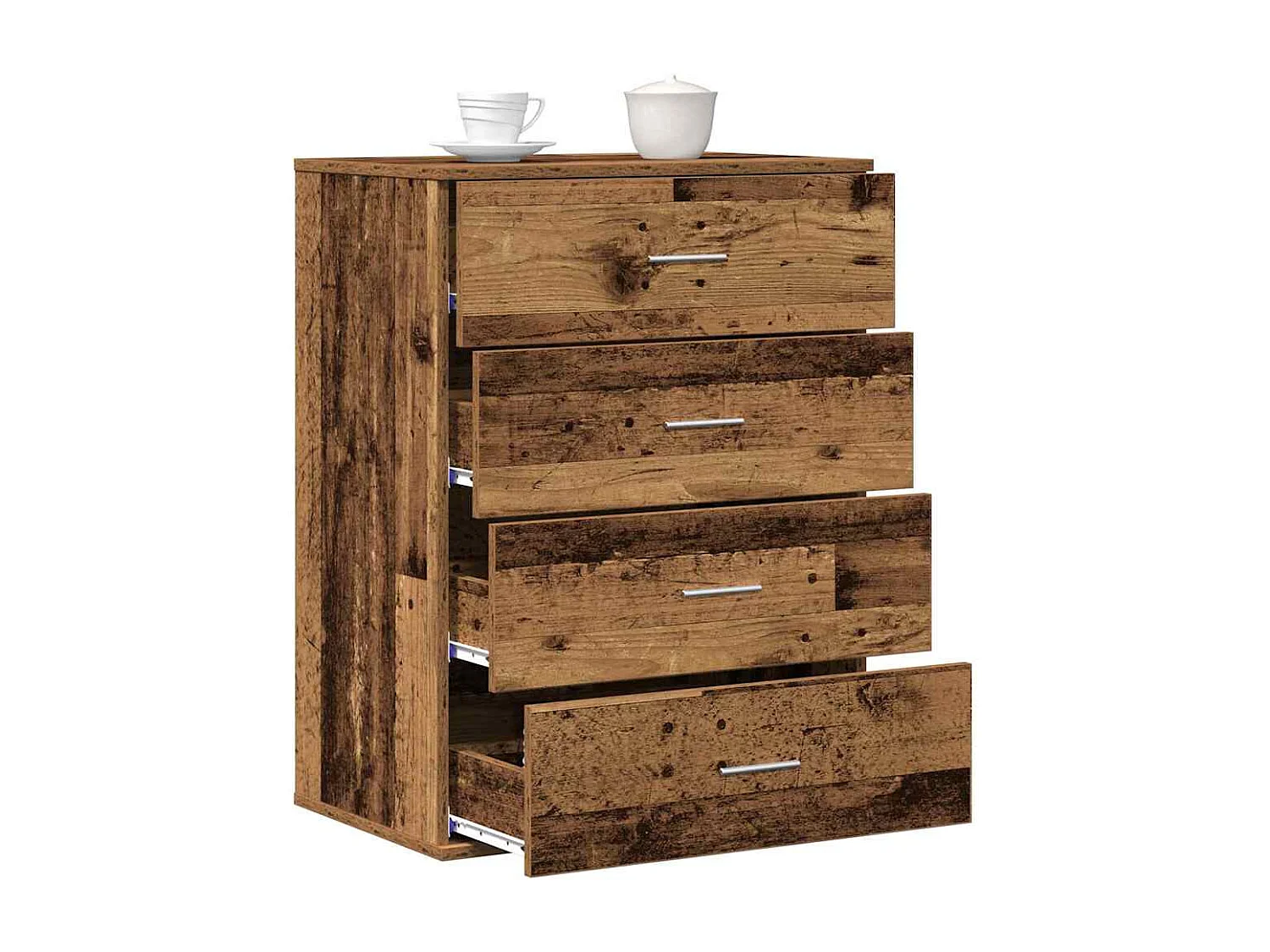 Buffet | Bahut | Meuble de rangement Bois ancien 60 x 39 x 80 cm Bois d'ingénierie
