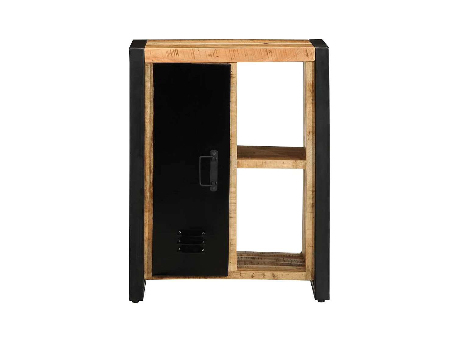 Buffet | Bahut | Meuble de rangement 55x35x70 cm bois de manguier brut massif