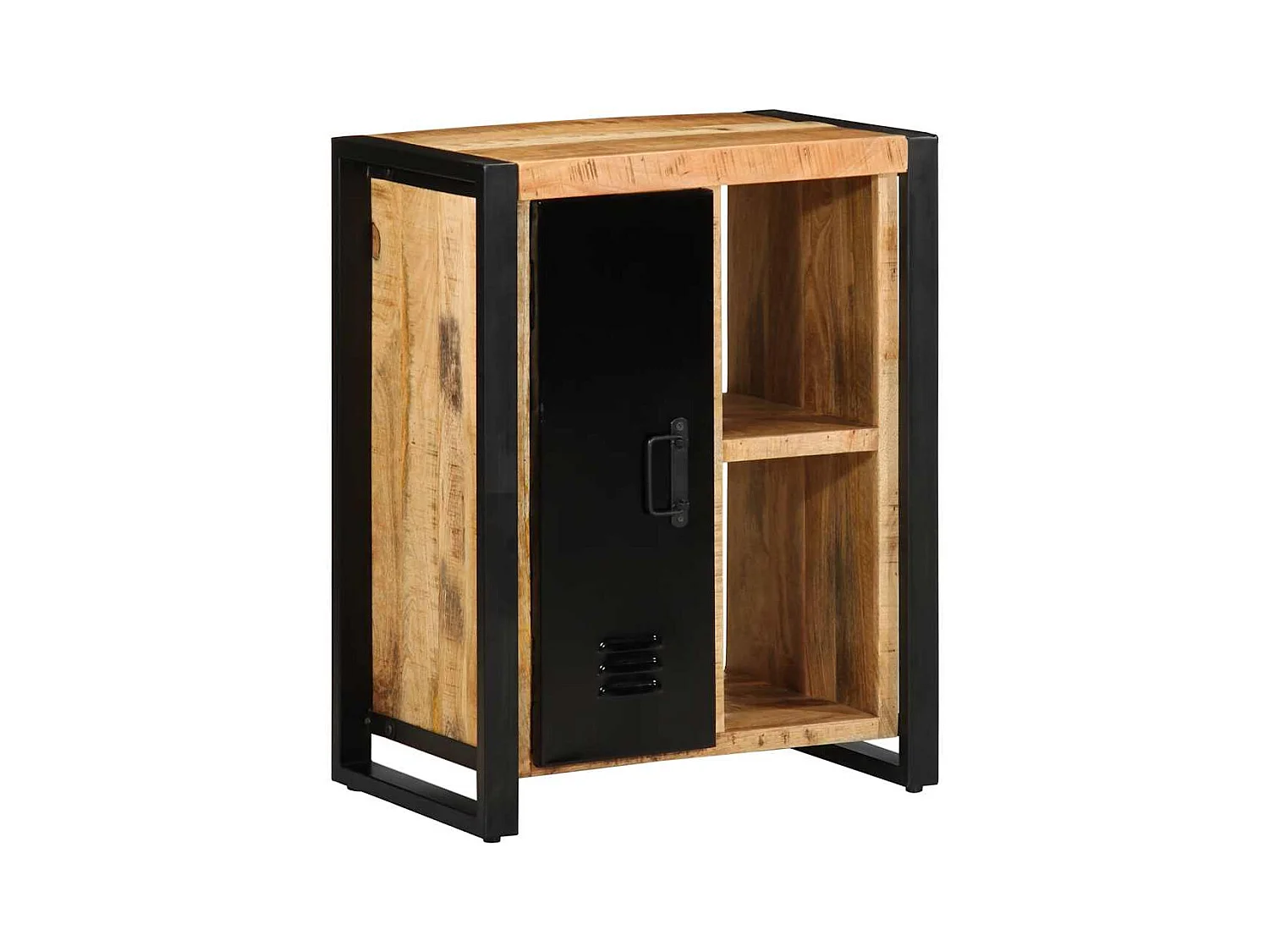 Buffet | Bahut | Meuble de rangement 55x35x70 cm bois de manguier brut massif