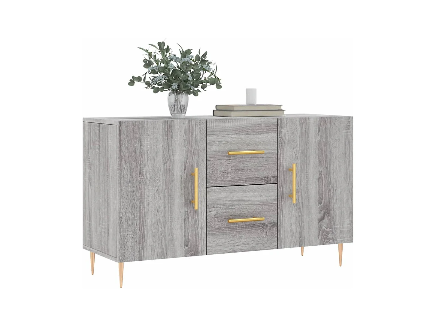 Buffet | Bahut | Meuble de rangement sonoma gris 100x36x60 cm bois d'ingénierie