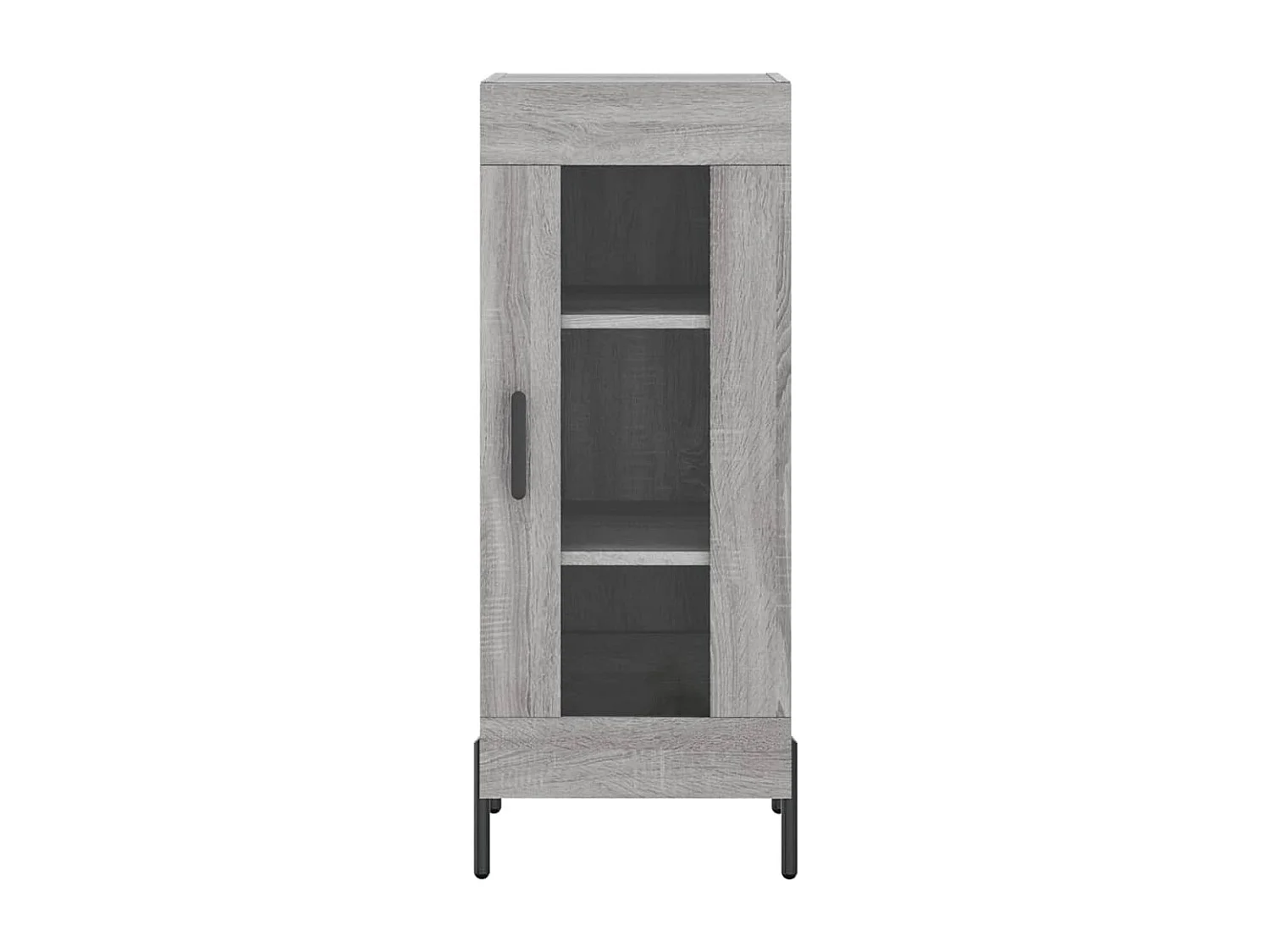 Credenza | Buffet | Armadio Grigio Sonoma 34,5x34x90 cm in Legno Multistrato