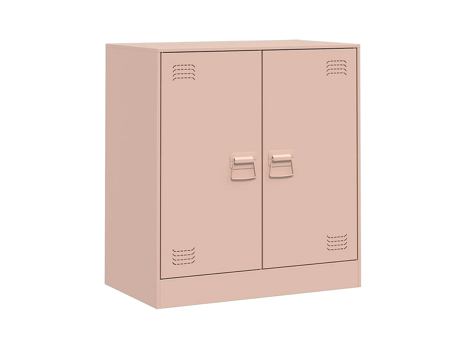Buffet | Bahut | Meuble de rangement rose 67x39x73 cm acier