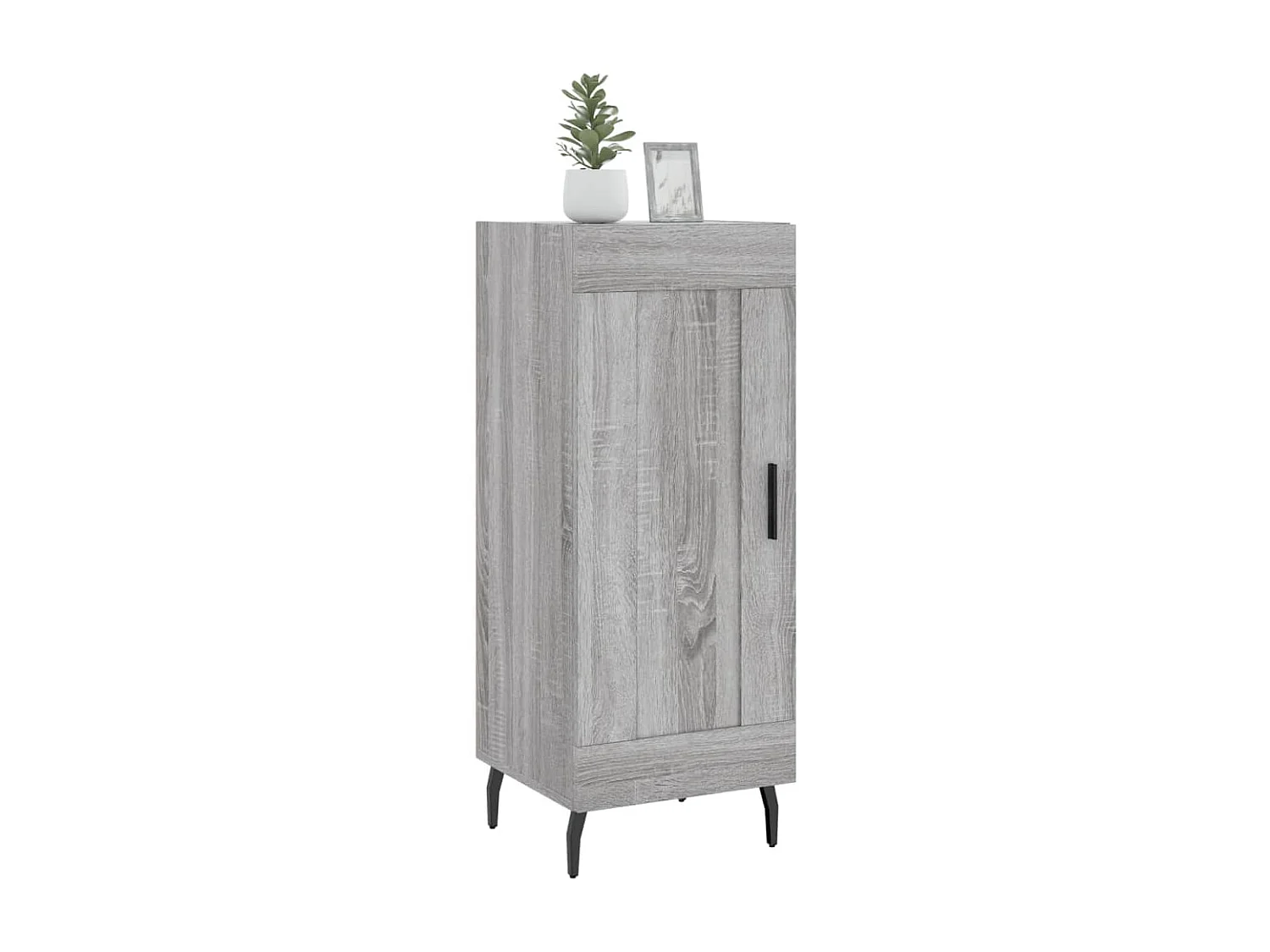 Credenza | Buffet | Armadio Grigio Sonoma 34,5x34x90 cm in Legno Multistrato