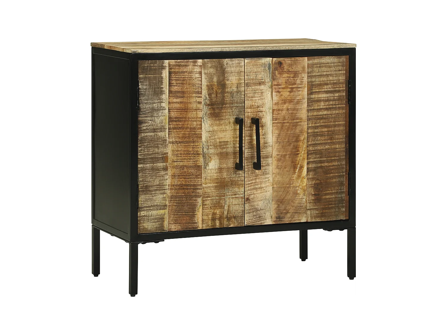 Buffet | Bahut | Meuble de rangement 70x35x70 cm Bois massif brut de mangue