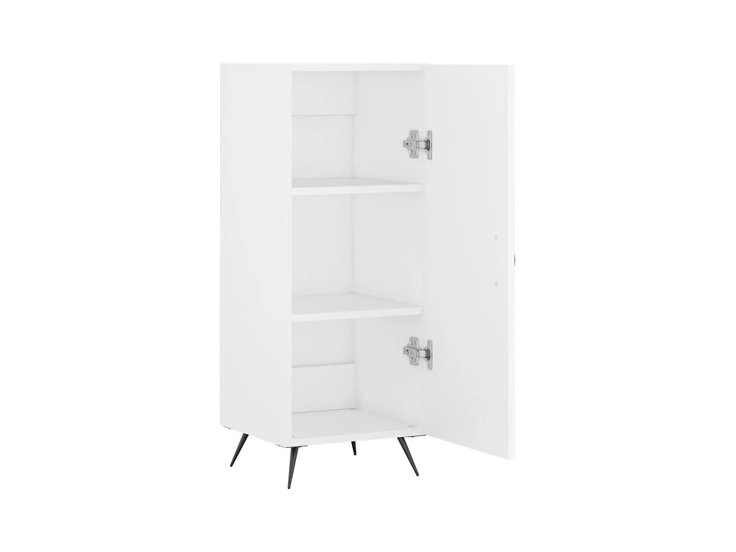 Buffet | Bahut | Meuble de rangement blanc 34,5x34x90 cm bois d'ingénierie
