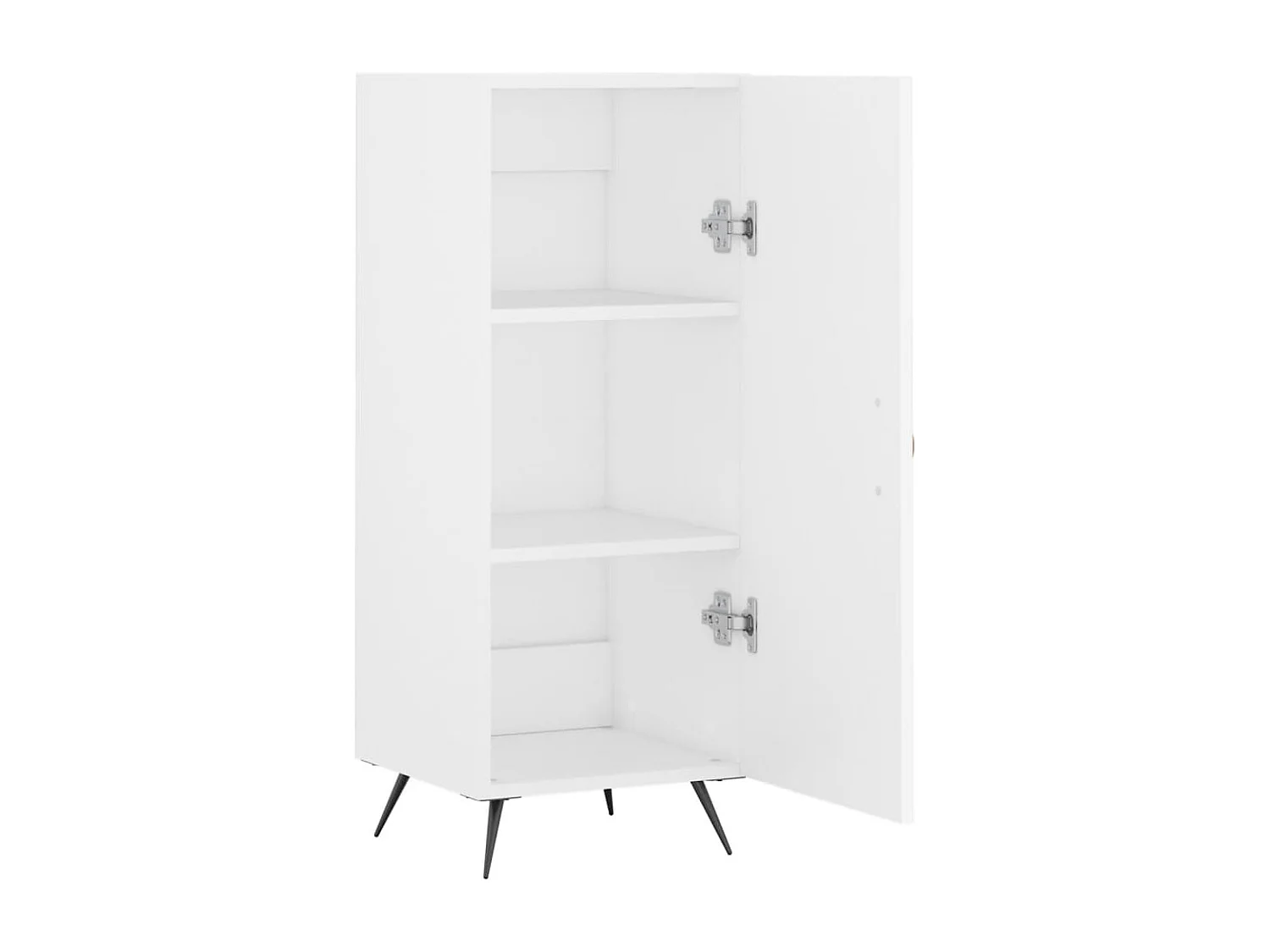 Buffet | Bahut | Meuble de rangement blanc 34,5x34x90 cm bois d'ingénierie