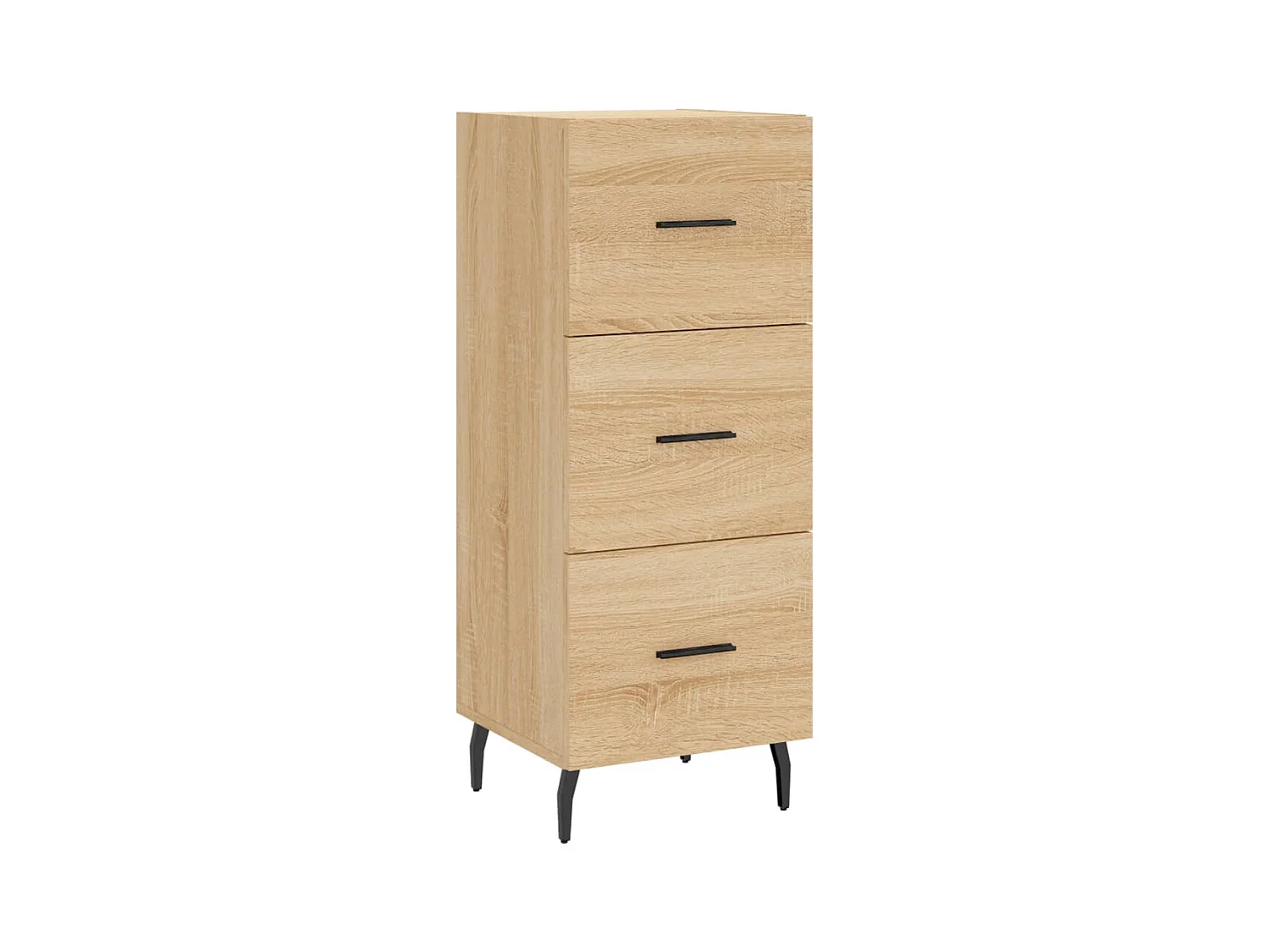 Credenza | Buffet | Armadio Rovere Sonoma 34,5x34x180 cm in Legno Multistrato