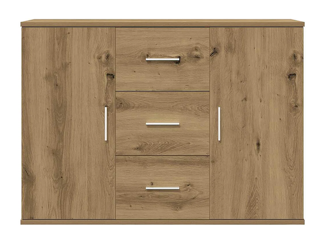 Credenza | Buffet | Armadio Rovere Artigianale 90x29,5x65 cm in Legno Multistrato