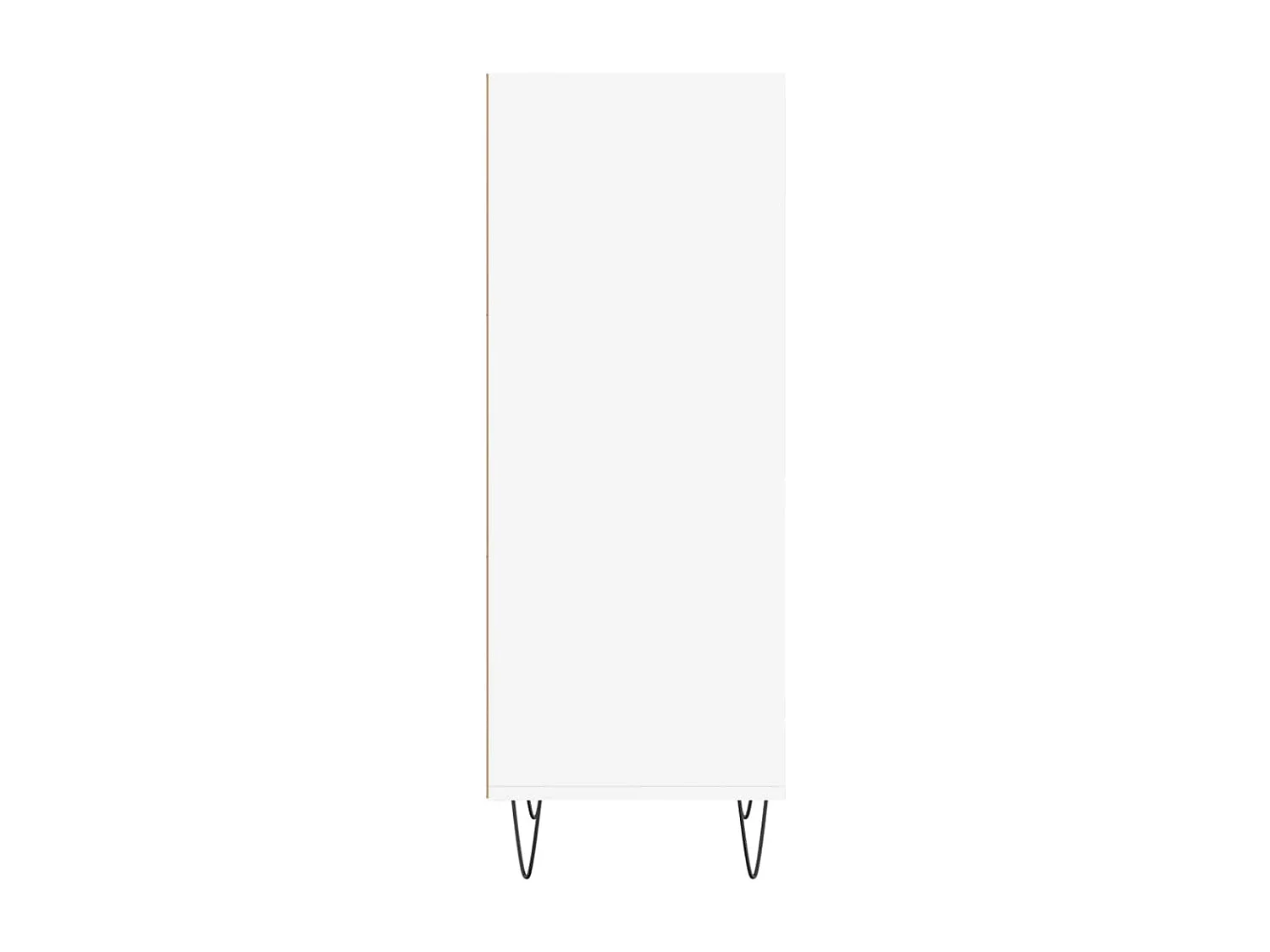 Credenza | Buffet | Armadio Bianca 34,5x32,5x90 cm in Legno Multistrato