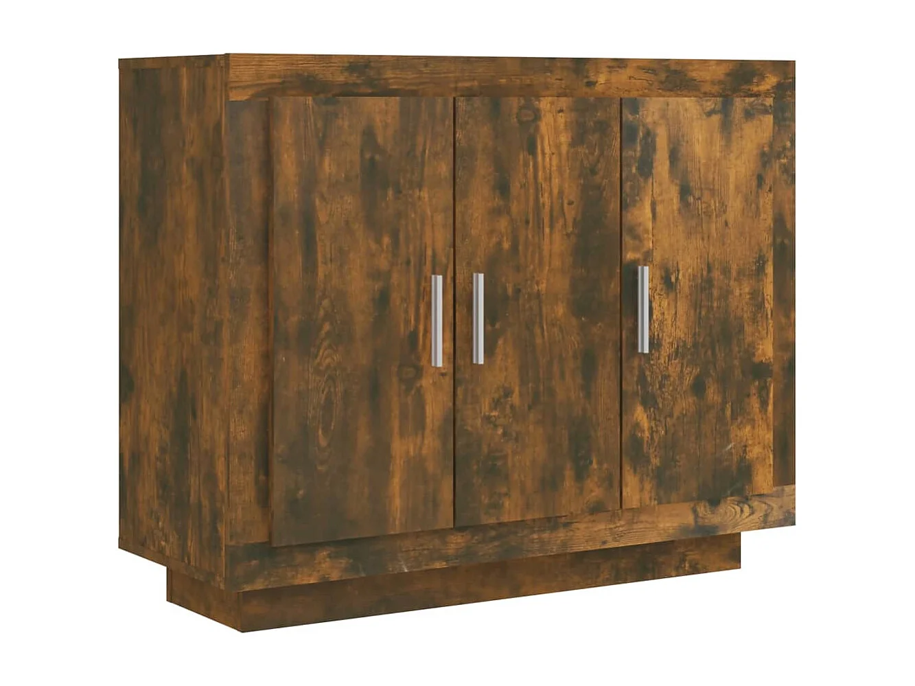 Buffet | Bahut | Meuble de rangement Chêne fumé 92x35x75 cm Bois d'ingénierie