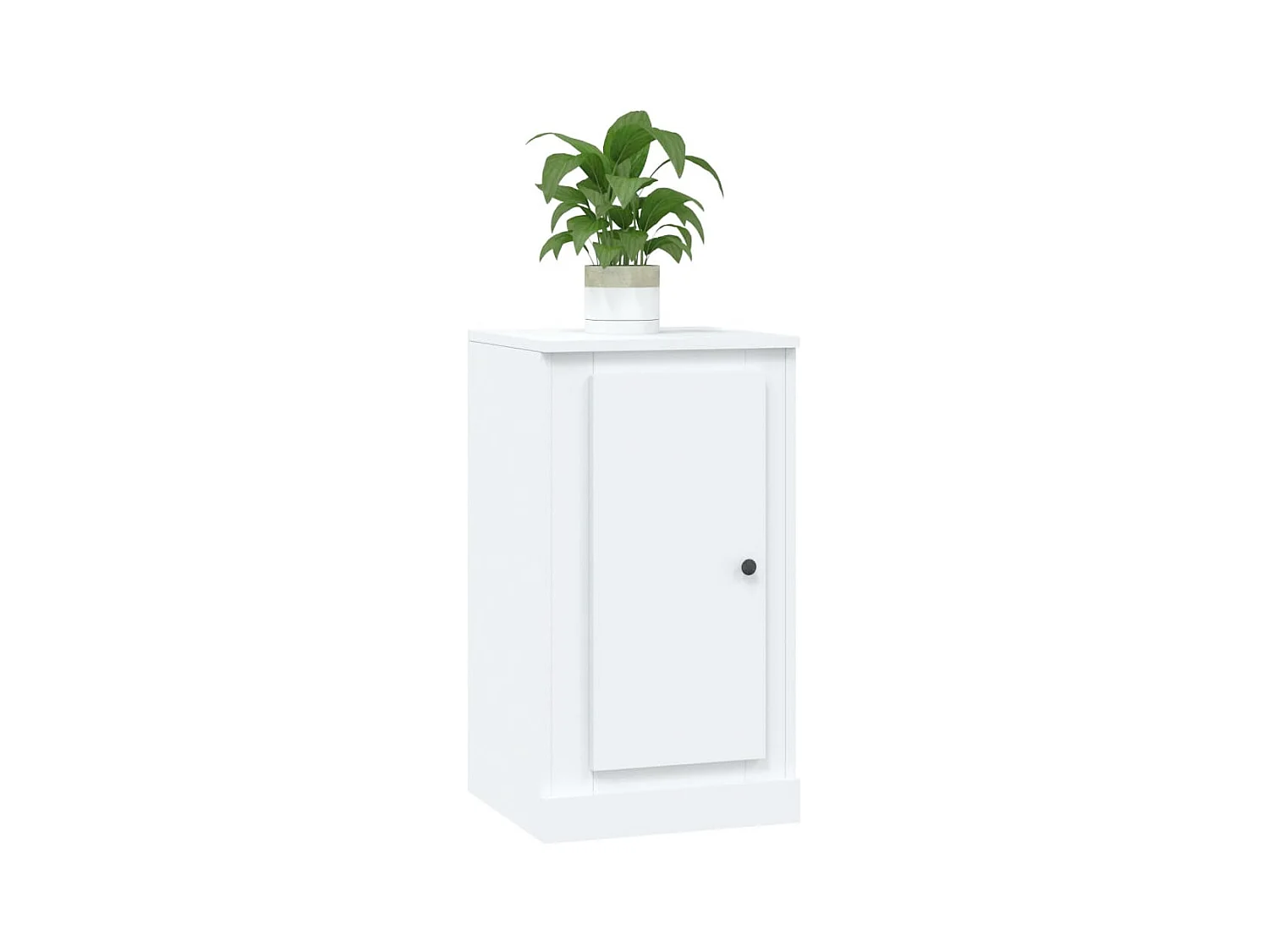 Buffet | Bahut | Meuble de rangement blanc 37,5x35,5x67,5 cm bois d'ingénierie