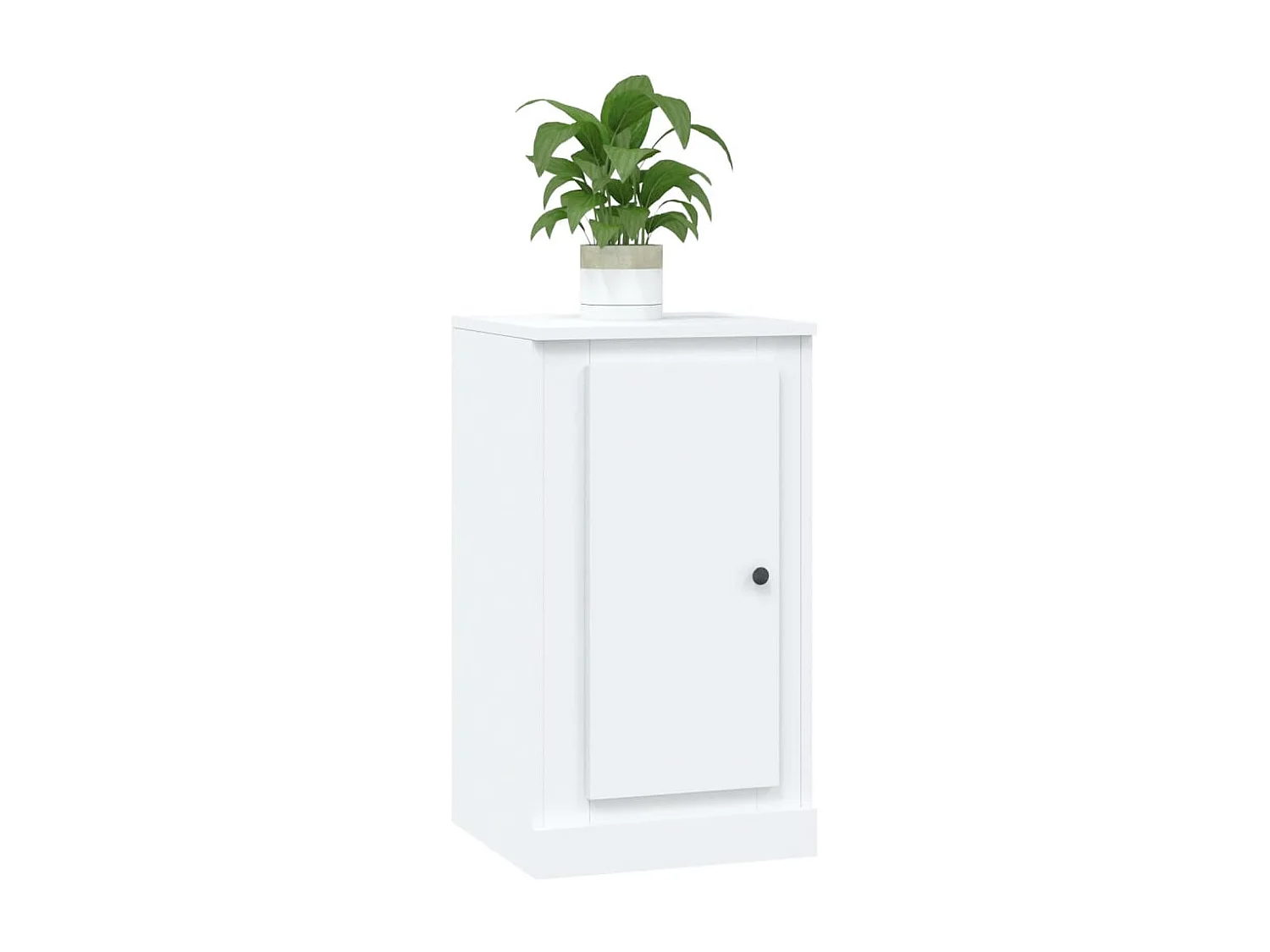 Buffet | Bahut | Meuble de rangement blanc 37,5x35,5x67,5 cm bois d'ingénierie