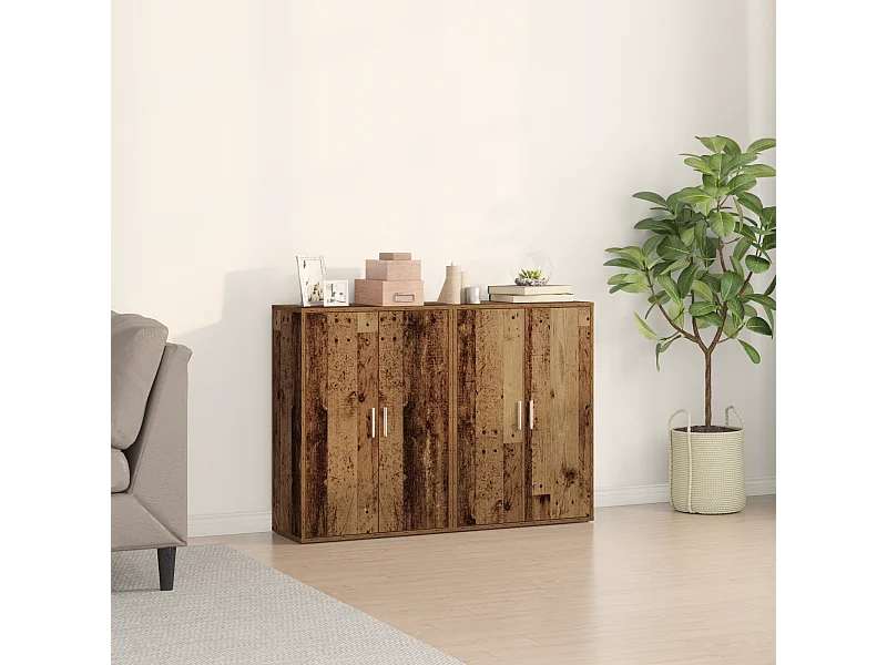 Buffet | Bahut | Meuble de rangement Bois ancien 60 x 31 x 84 cm Bois d'ingénierie