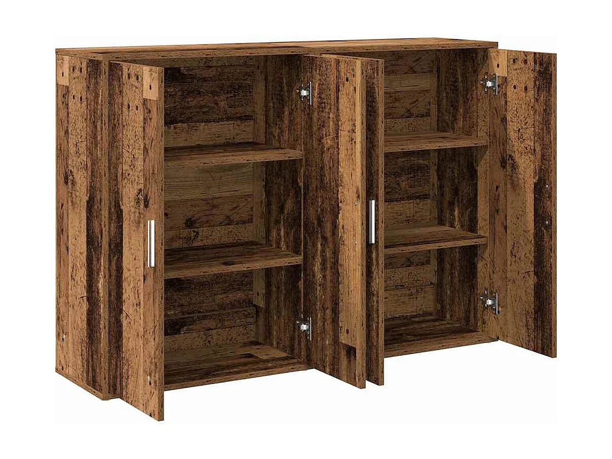 Buffet | Bahut | Meuble de rangement Bois ancien 60 x 31 x 84 cm Bois d'ingénierie