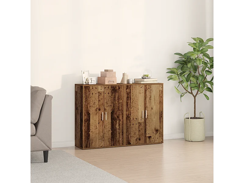 Buffet | Bahut | Meuble de rangement Bois ancien 60 x 31 x 84 cm Bois d'ingénierie