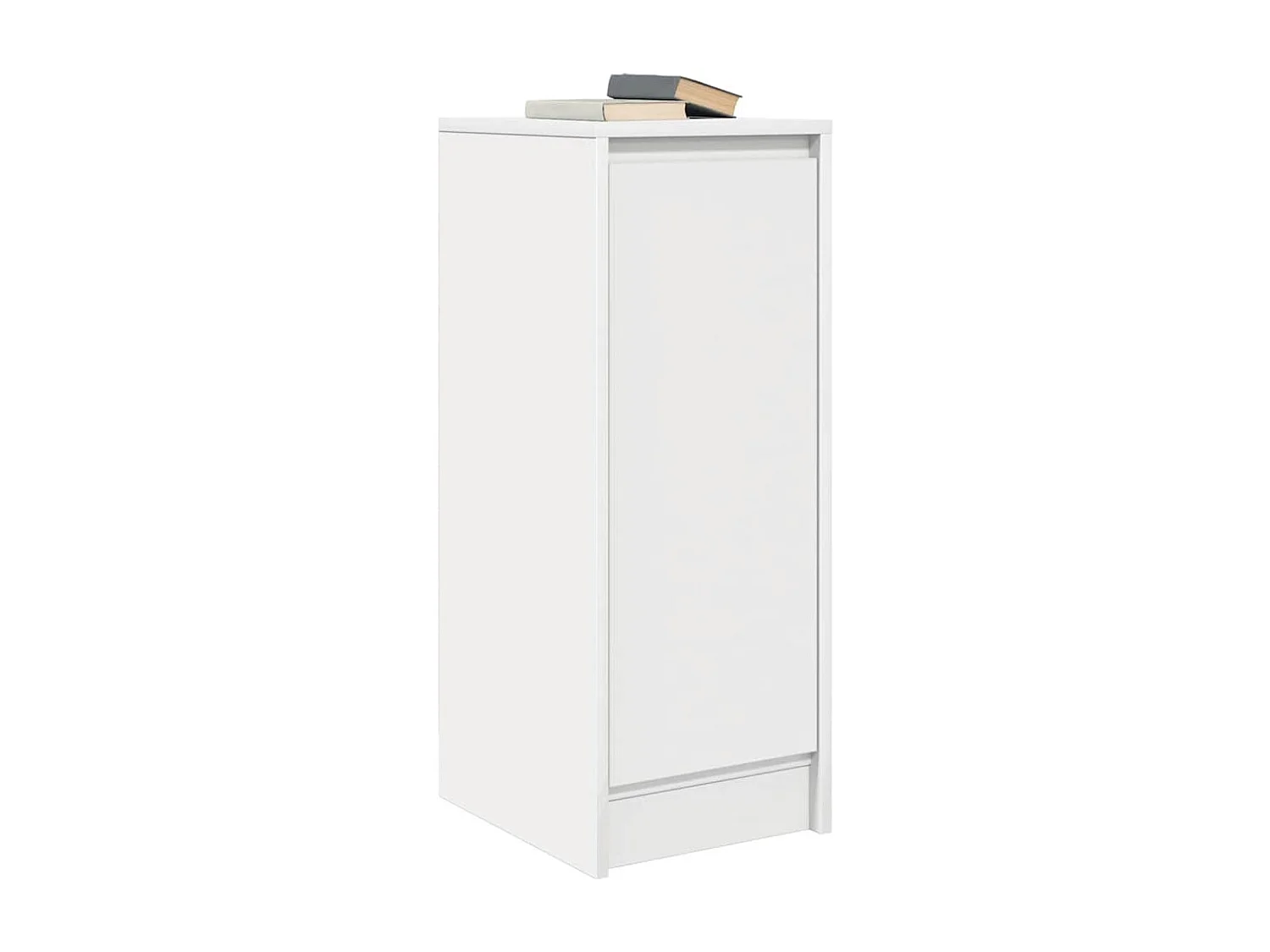 Buffet | Bahut | Meuble de rangement blanc 29,5x34x76 cm bois d'ingénierie