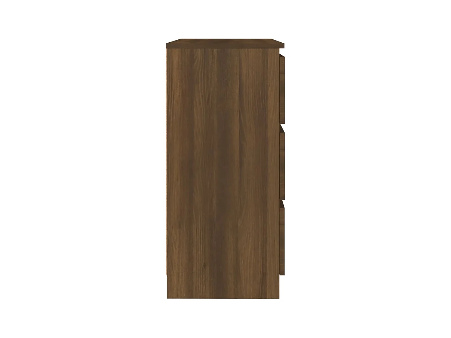 Buffet | Commode à tiroir | Meuble de rangement Chêne marron 60x35x76 cm Bois d'ingénierie