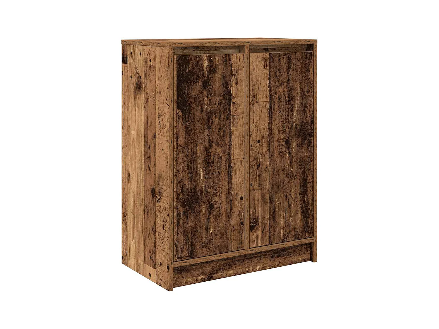 Buffet | Bahut | Meuble de rangement vieux bois 57x34x76 cm bois d'ingénierie