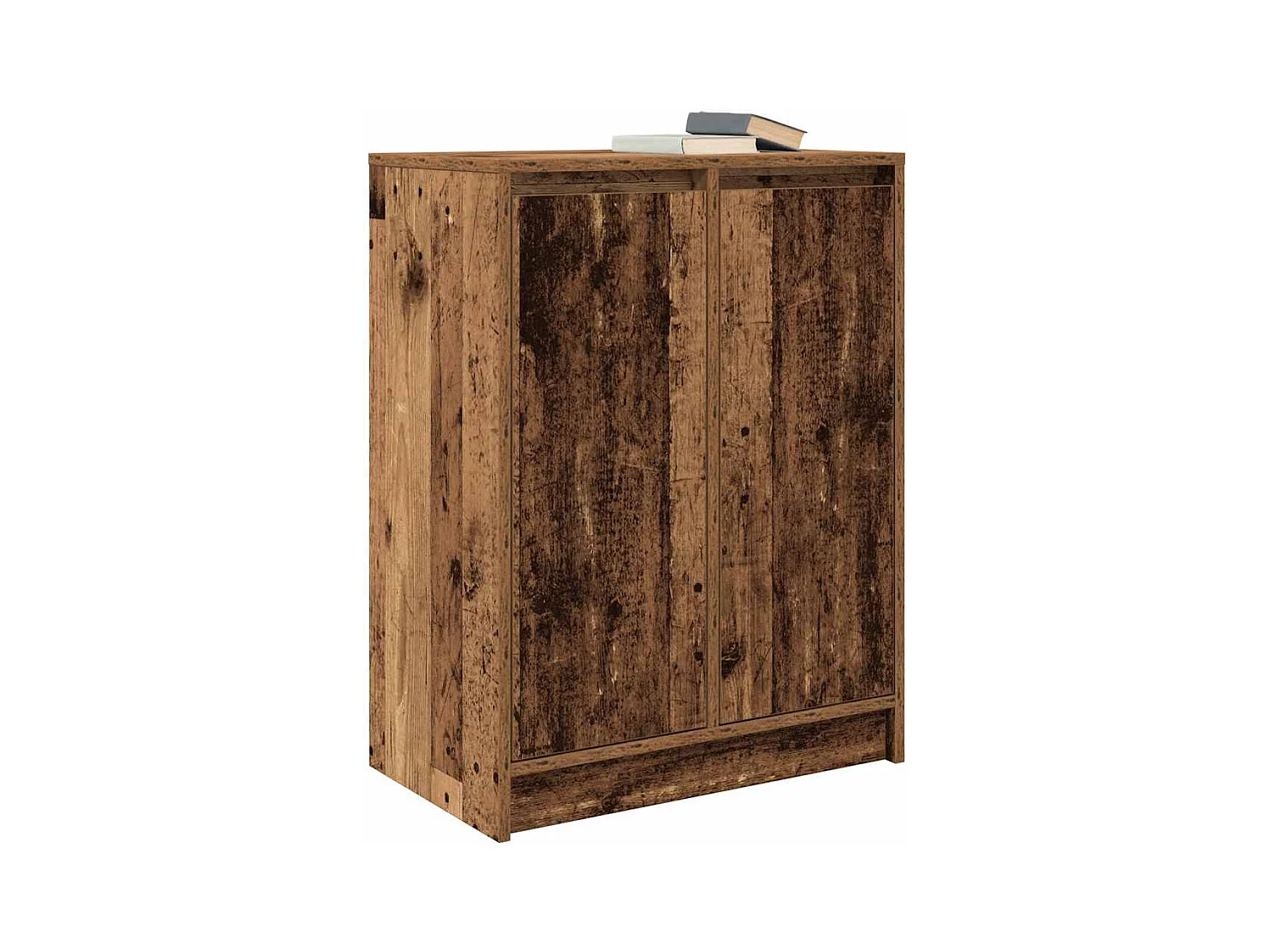 Buffet | Bahut | Meuble de rangement vieux bois 57x34x76 cm bois d'ingénierie