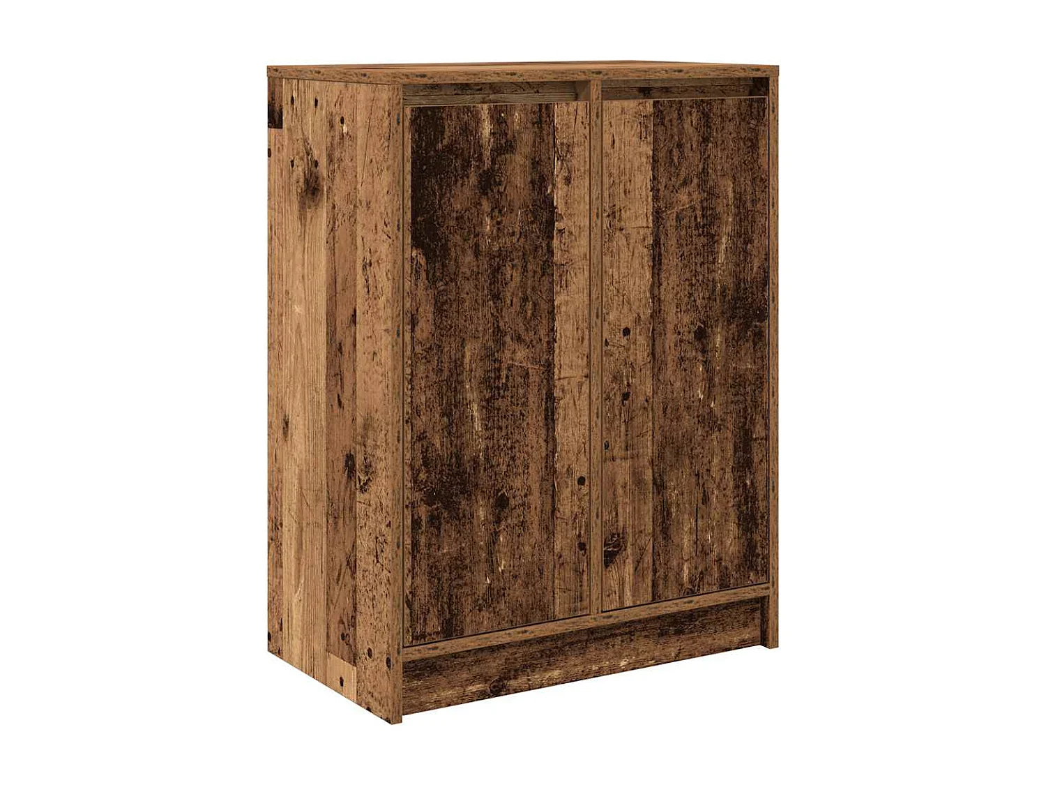 Buffet | Bahut | Meuble de rangement vieux bois 57x34x76 cm bois d'ingénierie