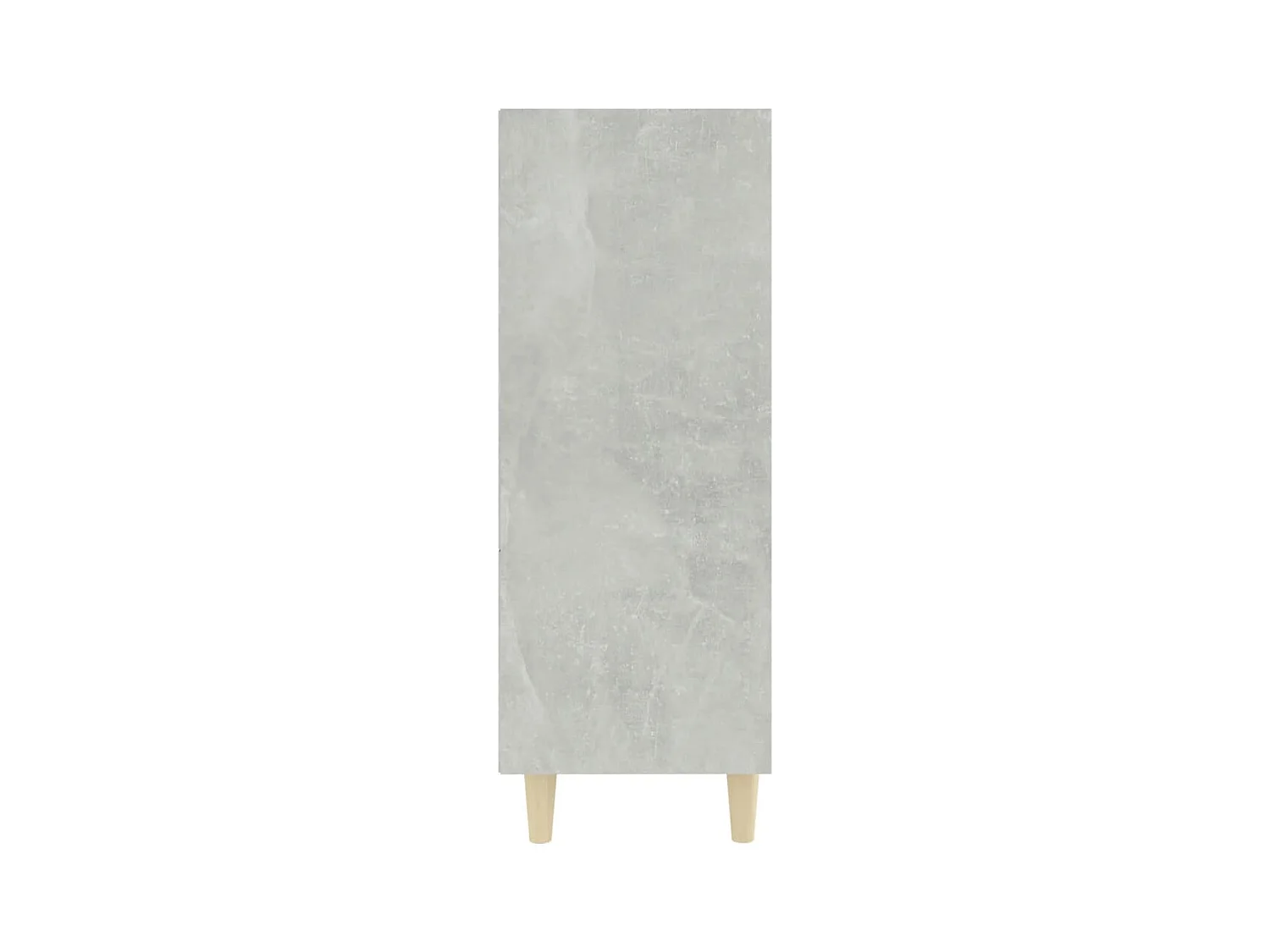 Credenza | Buffet | Armadio Grigio Cemento 69,5x32,5x90 cm in Legno Multistrato
