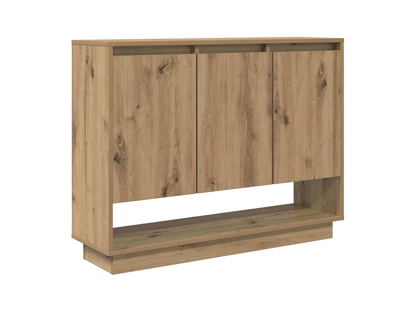 Credenza | Buffet | Armadio rovere artigianale 97 x 29 x 75 cm Legno multistrato