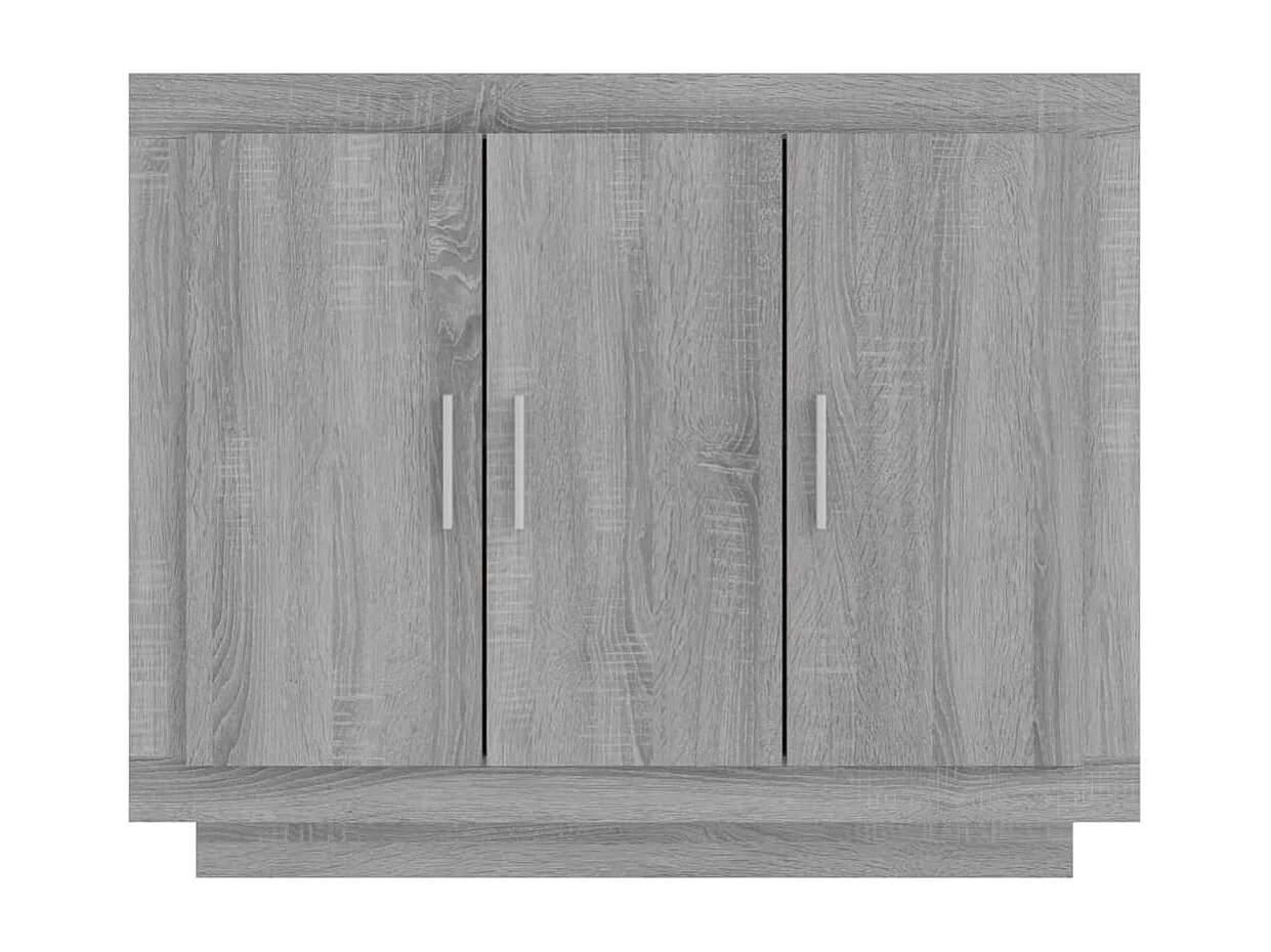 Buffet | Bahut | Meuble de rangement Sonoma gris 92x35x75 cm Bois d'ingénierie