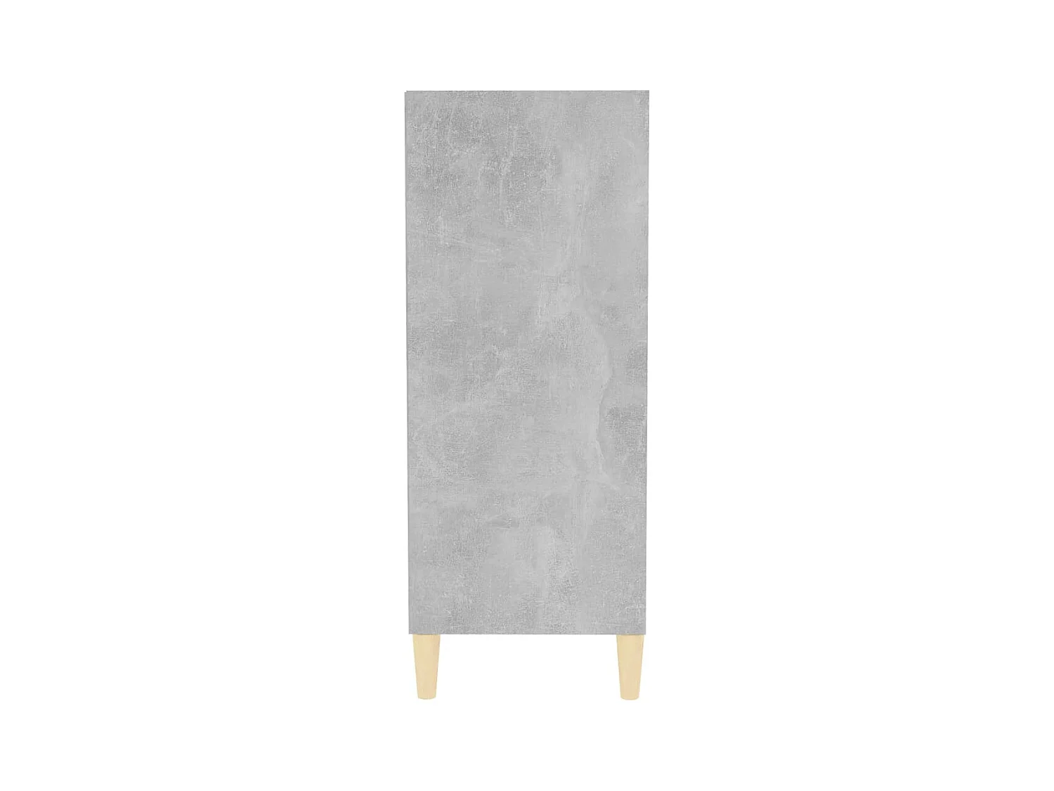 Credenza | Buffet | Armadio Grigio Cemento 57x35x90 cm in Legno Multistrato