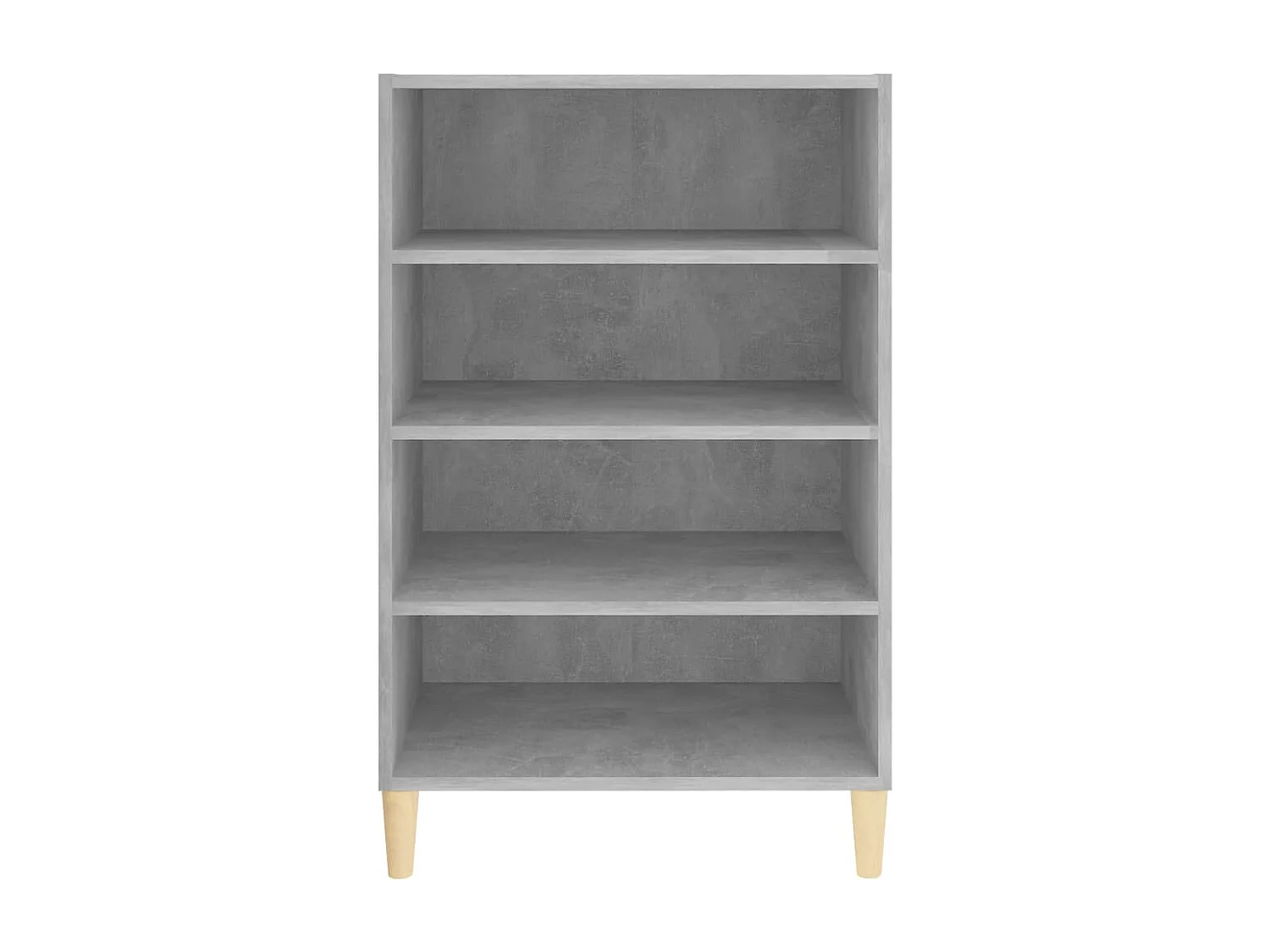 Credenza | Buffet | Armadio Grigio Cemento 57x35x90 cm in Legno Multistrato