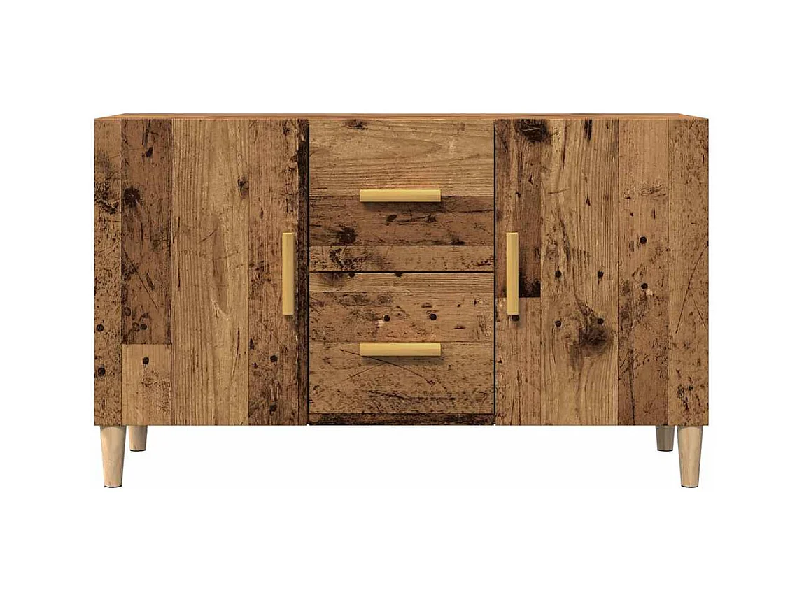 Buffet | Bahut | Meuble de rangement vieux bois 100x36x60 cm bois d'ingénierie