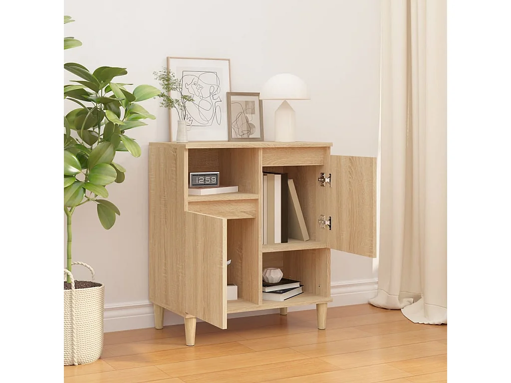 Credenza | Buffet | Armadio Rovere Sonoma 60x35x70 cm in Legno Multistrato