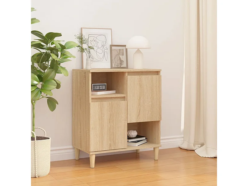 Credenza | Buffet | Armadio Rovere Sonoma 60x35x70 cm in Legno Multistrato