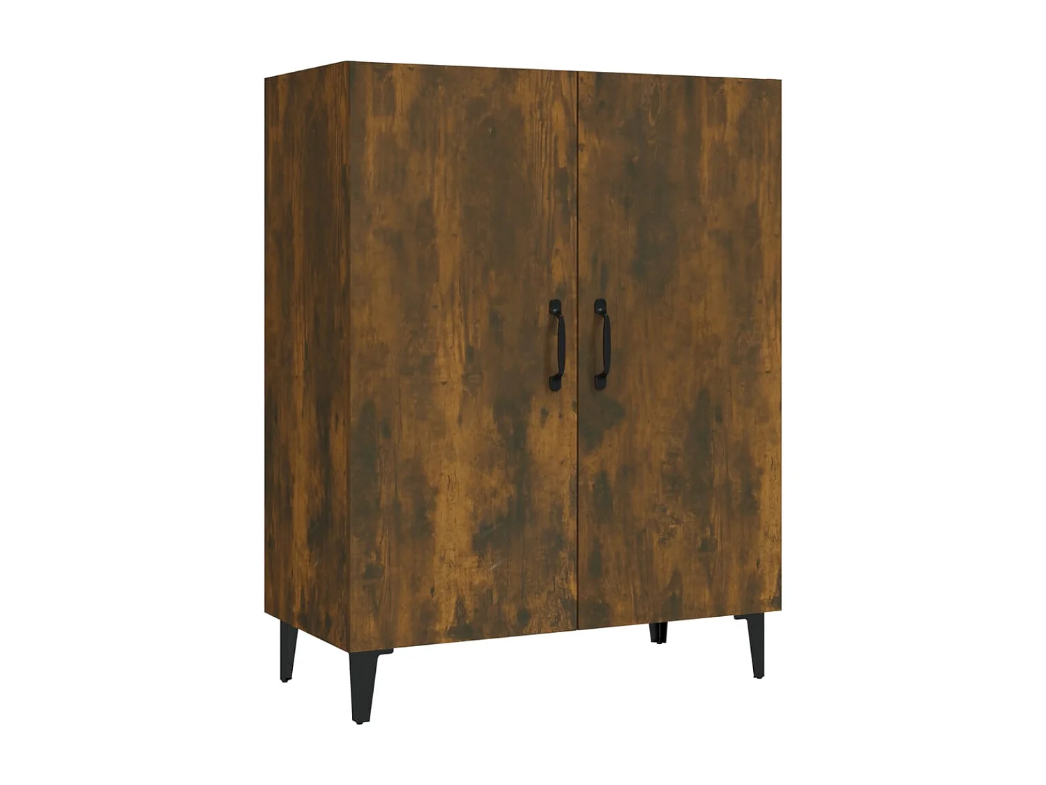 Buffet | Bahut | Meuble de rangement Chêne fumé 70x34x90 cm Bois d'ingénierie