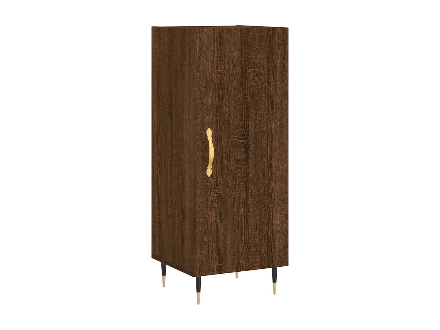 Buffet | Bahut | Meuble de rangement Chêne marron 34,5x34x90 cm Bois d'ingénierie