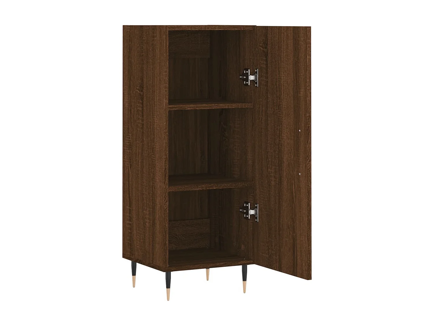 Buffet | Bahut | Meuble de rangement Chêne marron 34,5x34x90 cm Bois d'ingénierie