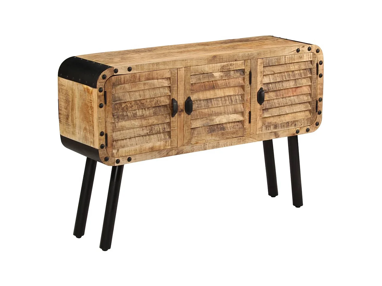 Buffet | Bahut | Meuble de rangement Bois de manguier massif 120x30x76 cm
