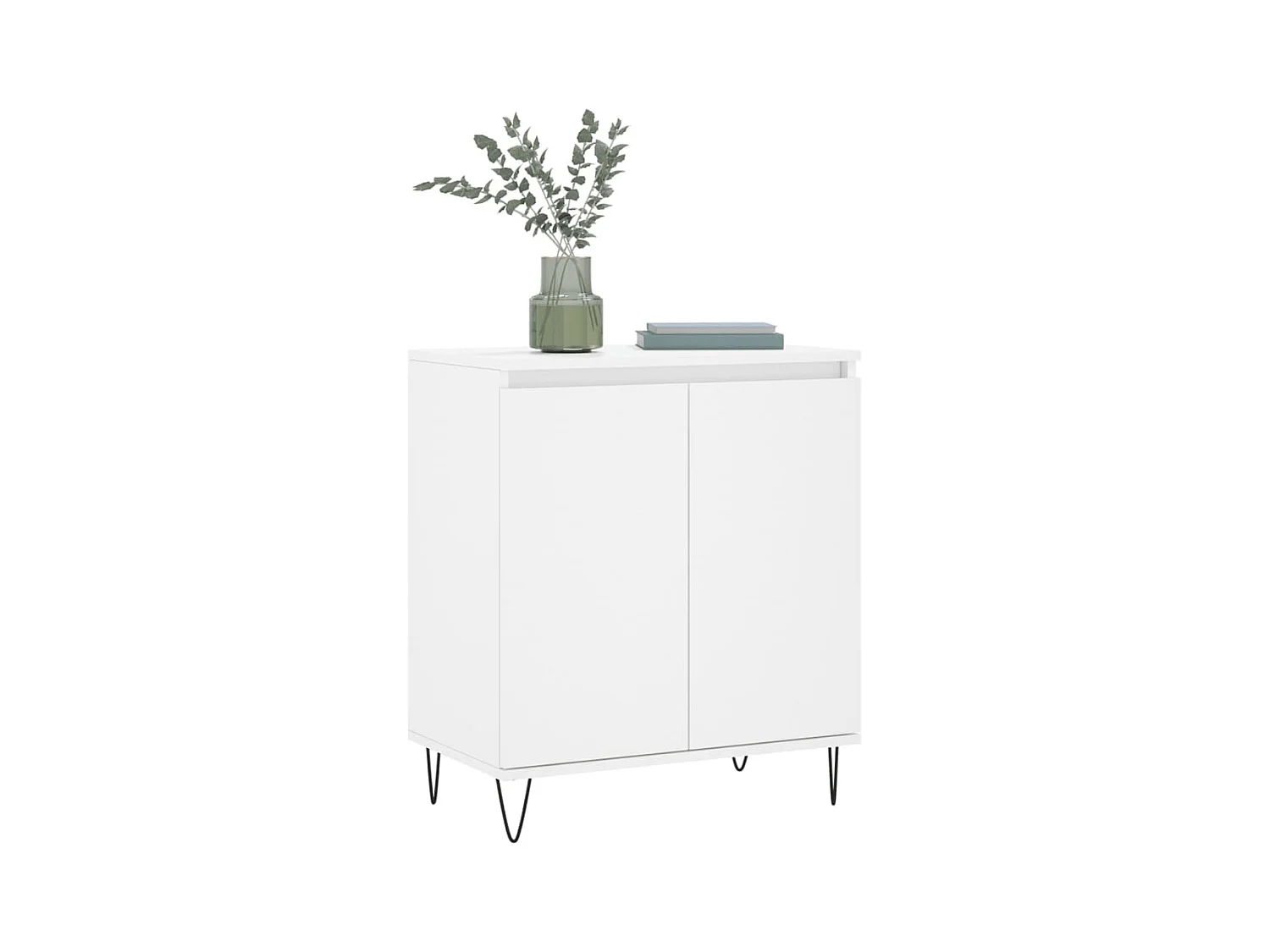 Buffet | Bahut | Meuble de rangement Blanc 60x35x70 cm Bois d'ingénierie