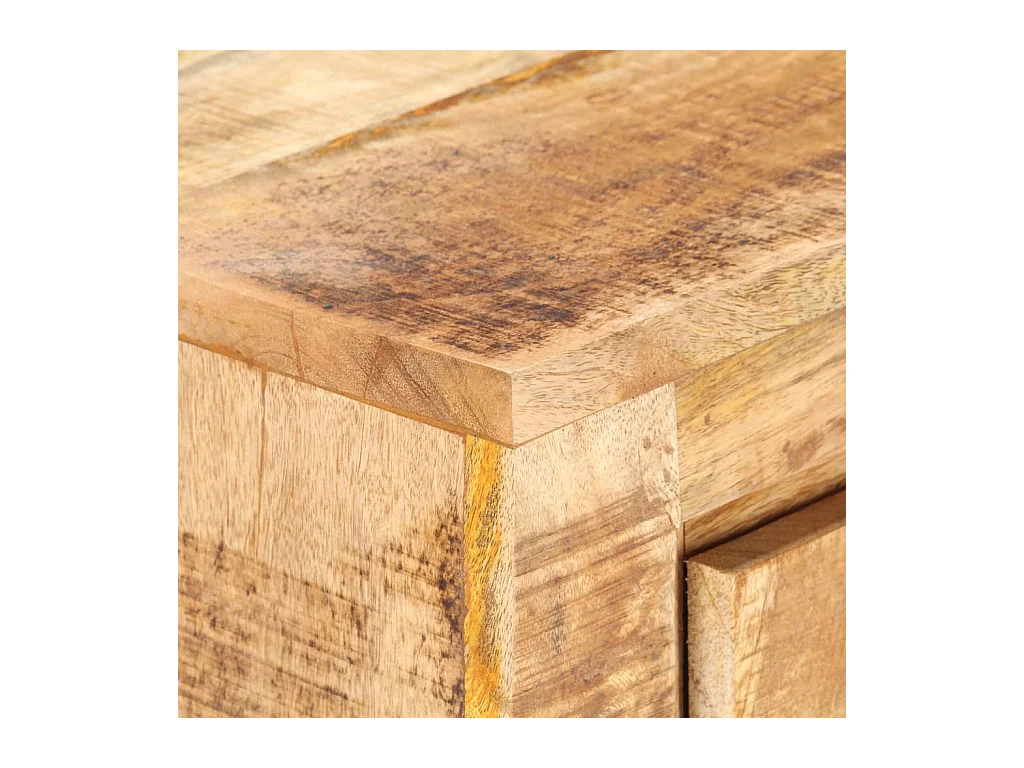 Buffet | Bahut | Meuble de rangement 59x33x75 cm Bois de manguier brut