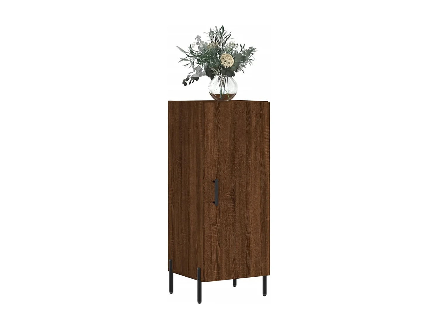 Credenza | Buffet | Armadio Rovere Marrone 34,5x34x90 cm in Legno Multistrato