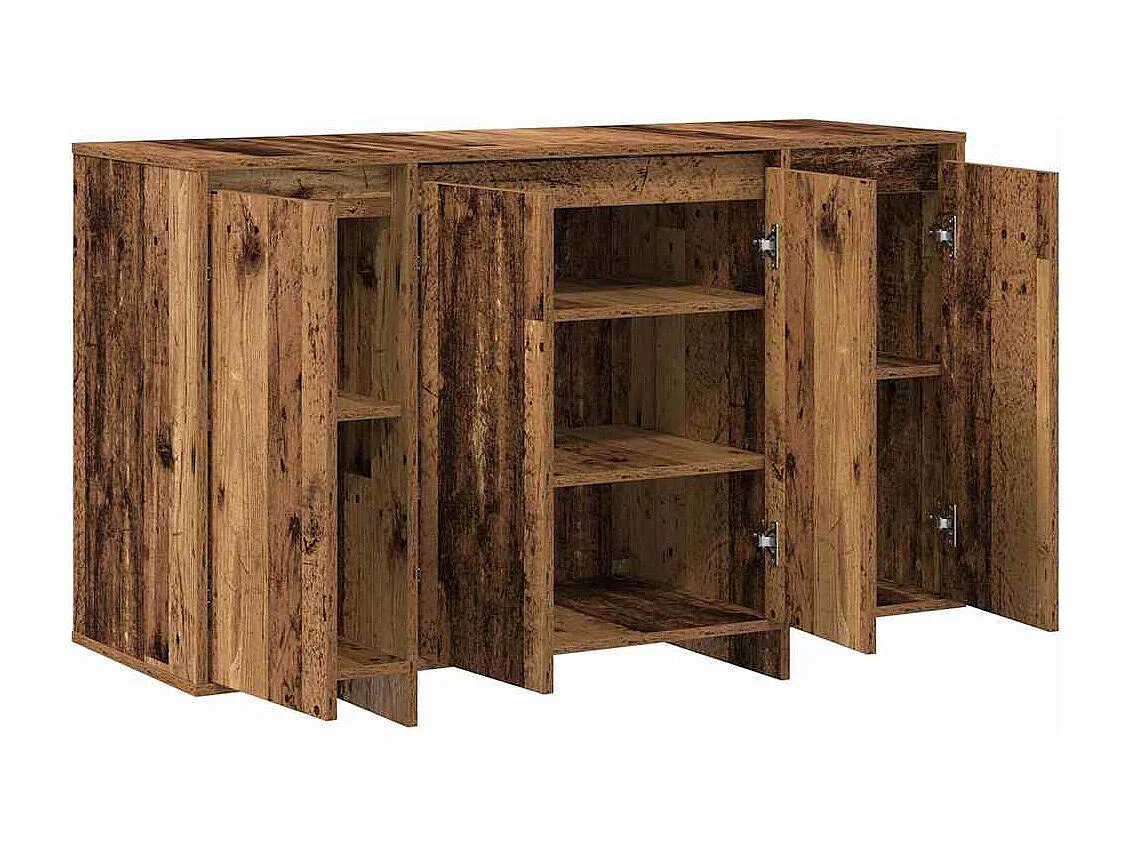 Buffet | Bahut | Meuble de rangement marron Bois ancien Bois 120 x 41 x 75 cm Buffet | Bahut | Meuble de rangement