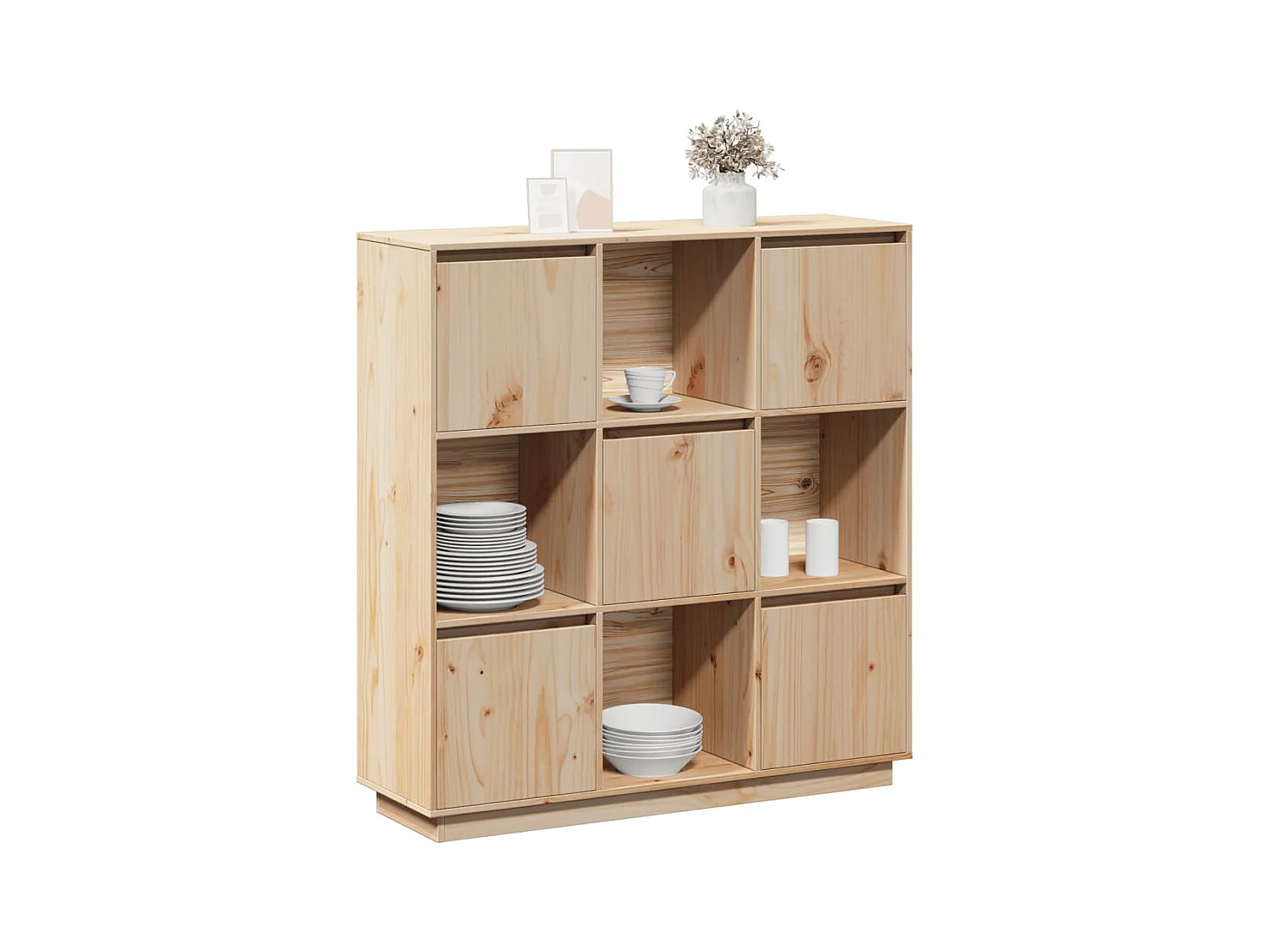 Buffet | Bahut | Meuble de rangement 110,5x35x117 cm Bois de pin massif