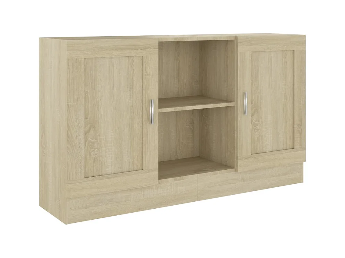 Credenza | Buffet | Armadio Rovere Sonoma 120x30,5x70 cm in Legno Multistrato